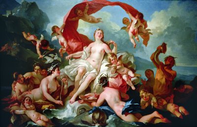Der Triumph der Amphitrite von Pierre Jacques Cazes